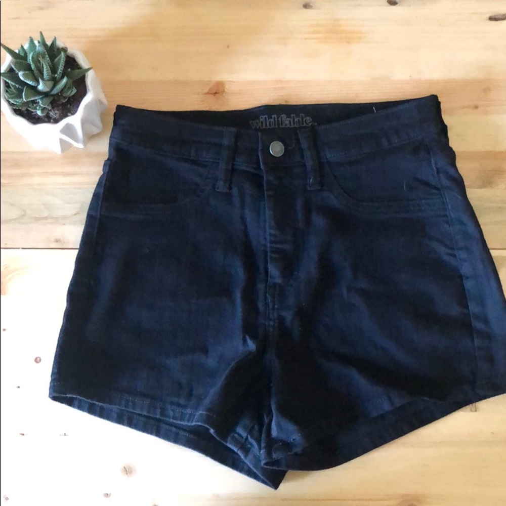 Black shorts